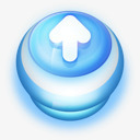 水晶箭头按钮图标png_新图网 https://ixintu.com 水晶箭头按钮图标下载