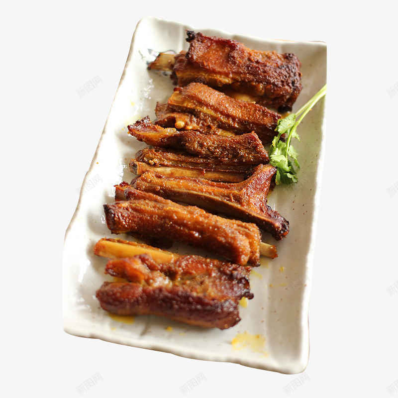 孜然羊排png免抠素材_新图网 https://ixintu.com 孜然羊排 美味 美食 菜肴
