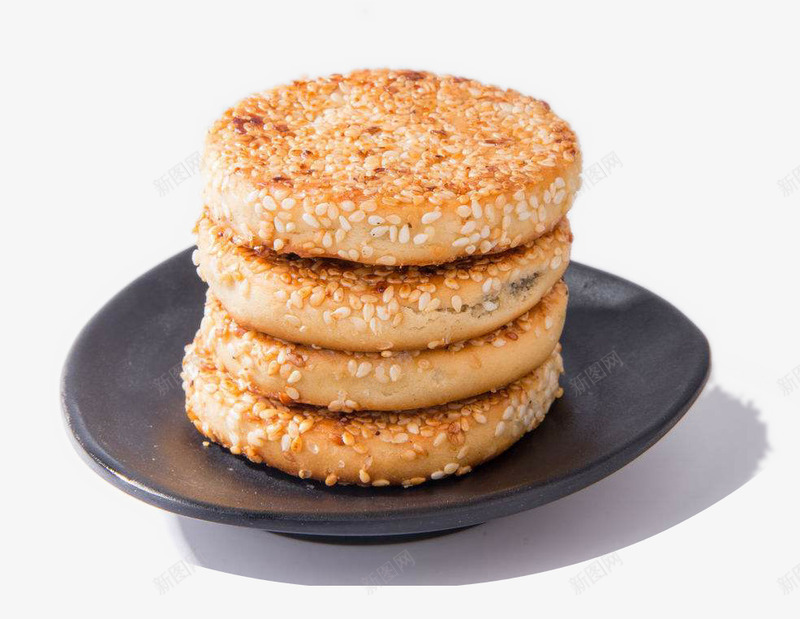四个美味食物麻饼png免抠素材_新图网 https://ixintu.com 中国特色小吃 四个饼 小吃 美味饼 芝麻饼 食物 麻饼