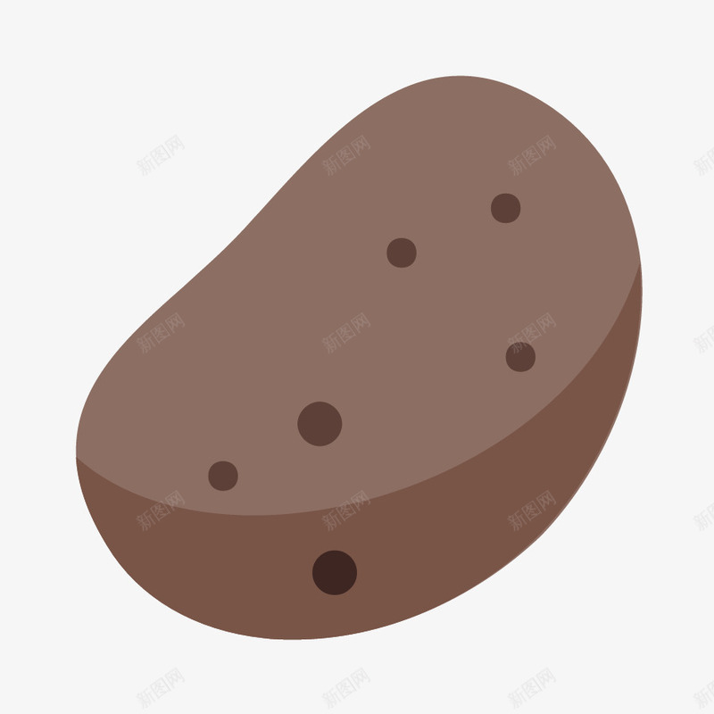 彩绘食物图标png_新图网 https://ixintu.com 图标 土豆 彩绘食物 抠图材料 插画 食物 餐饮食物 马铃薯
