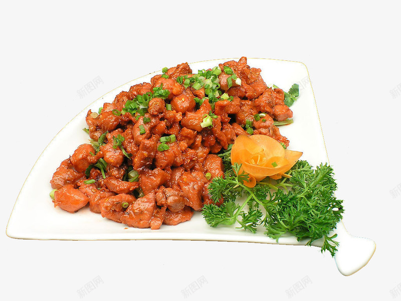 孜然羊肉png免抠素材_新图网 https://ixintu.com 中华美食 传统美食 美味熟菜 美味羊肉 餐饮美食