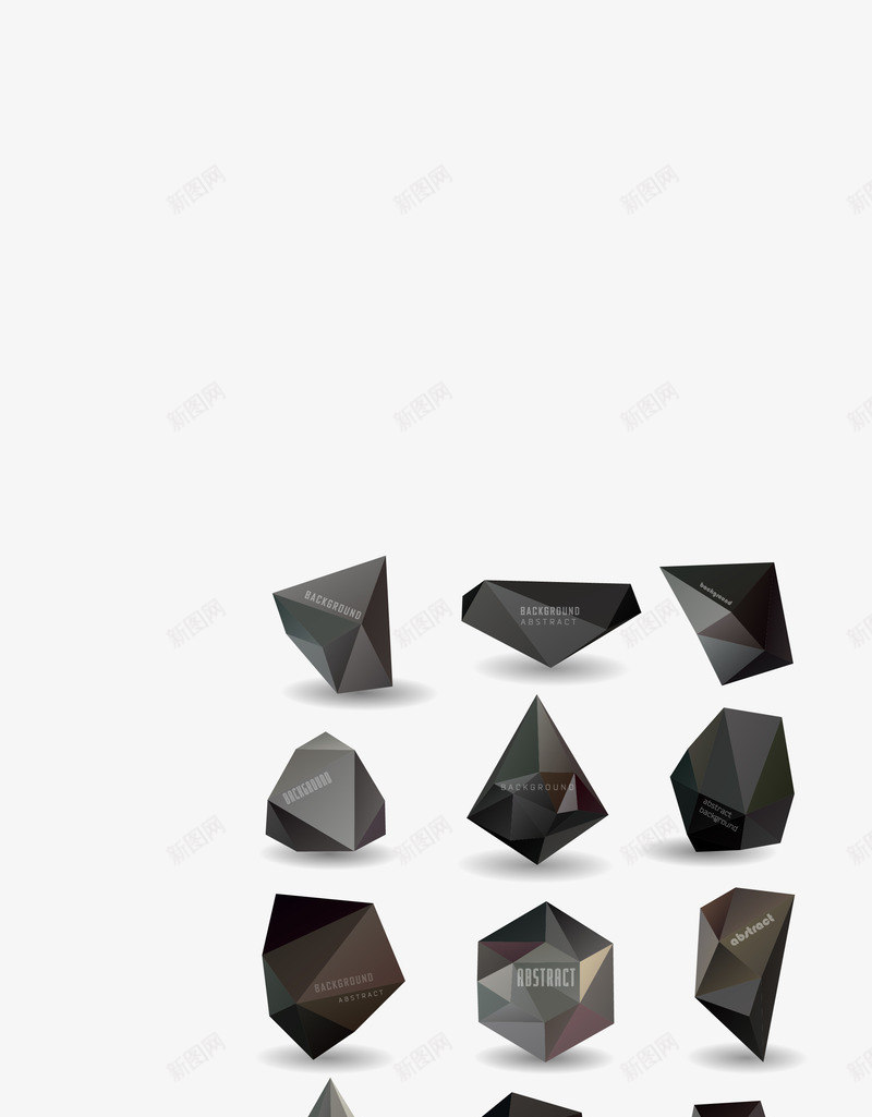 暗色水晶石矢量图eps免抠素材_新图网 https://ixintu.com 免扣png 暗色水晶石 水晶石 矢量水晶石 矢量图