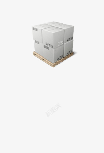 快递箱子png免抠素材_新图网 https://ixintu.com 包装箱子 快递 托盘 物流