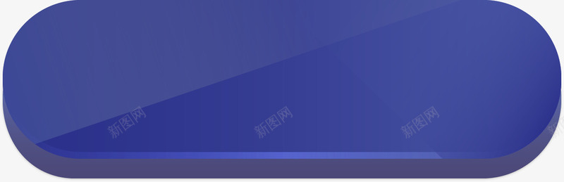 蓝色立体按钮png免抠素材_新图网 https://ixintu.com 按钮素材 矢量长按 立体按钮 长按