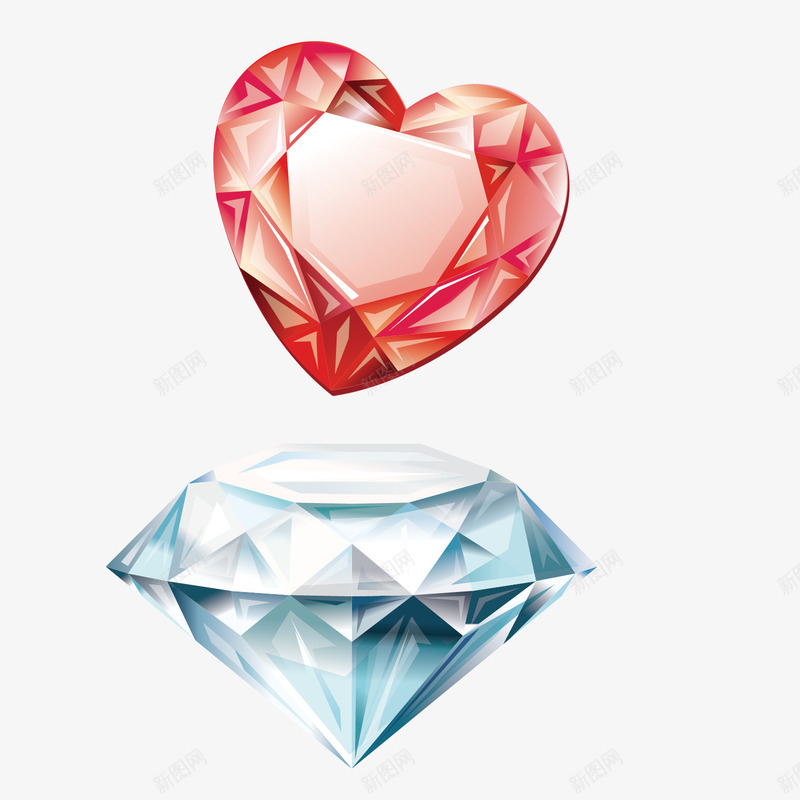 加工水晶png免抠素材_新图网 https://ixintu.com 加工 图案 水晶 水晶分割 钻石