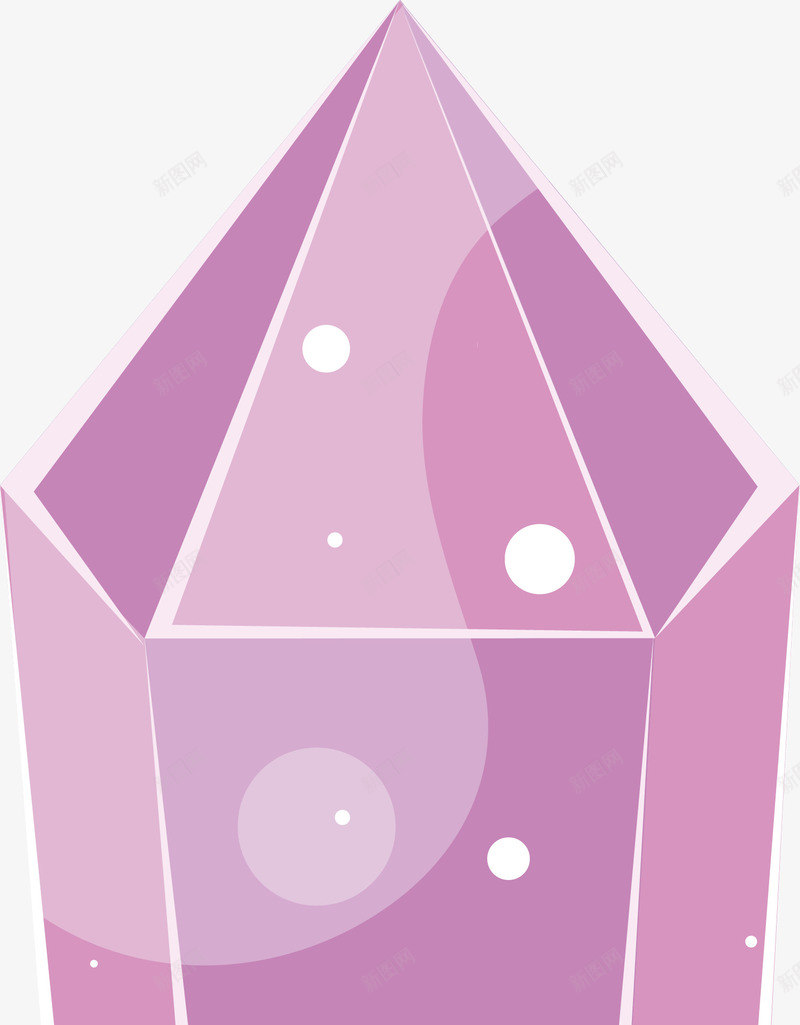 精美的紫水晶png免抠素材_新图网 https://ixintu.com 开运水晶 桃花运 水晶 矢量png 精美水晶 紫水晶