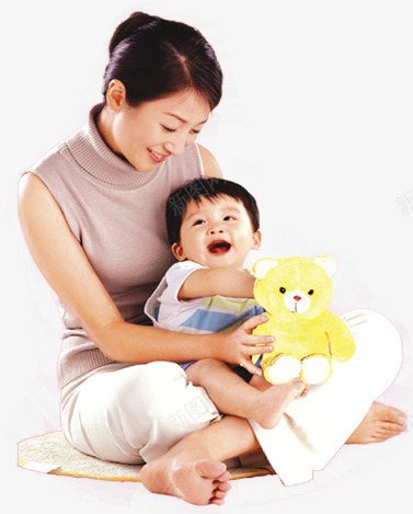 开心婴儿儿童母爱呵护png免抠素材_新图网 https://ixintu.com 儿童 呵护 婴儿 开心 母爱