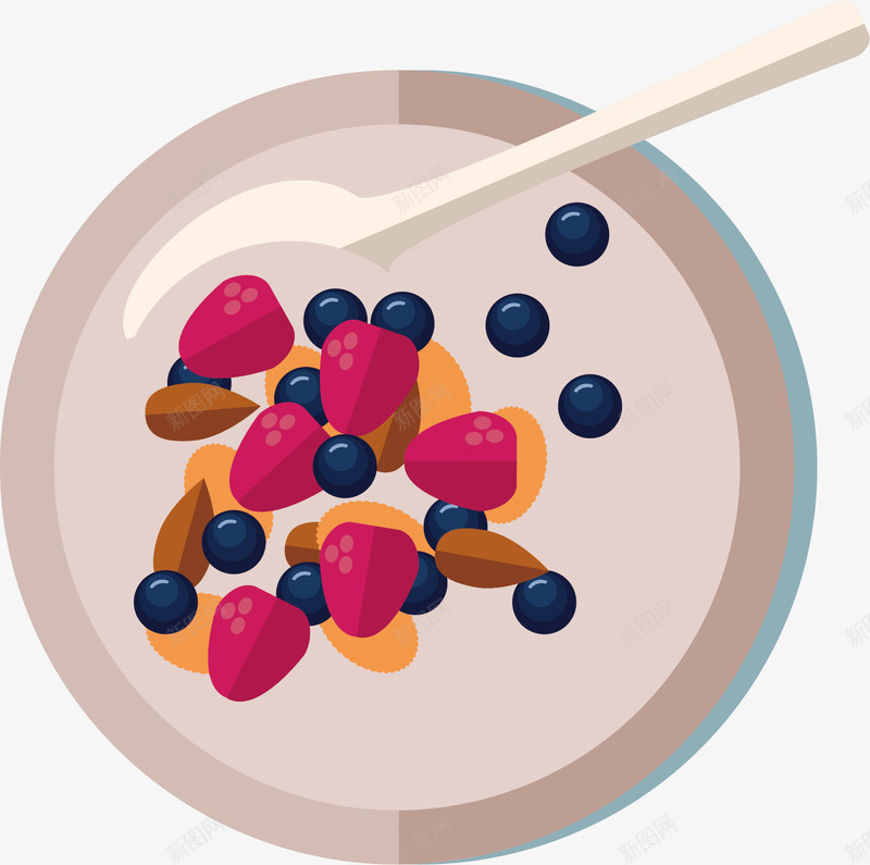 美味水果双皮奶矢量图ai免抠素材_新图网 https://ixintu.com 卡通 双皮奶 夏天 好吃 水果 美味 设计 矢量图