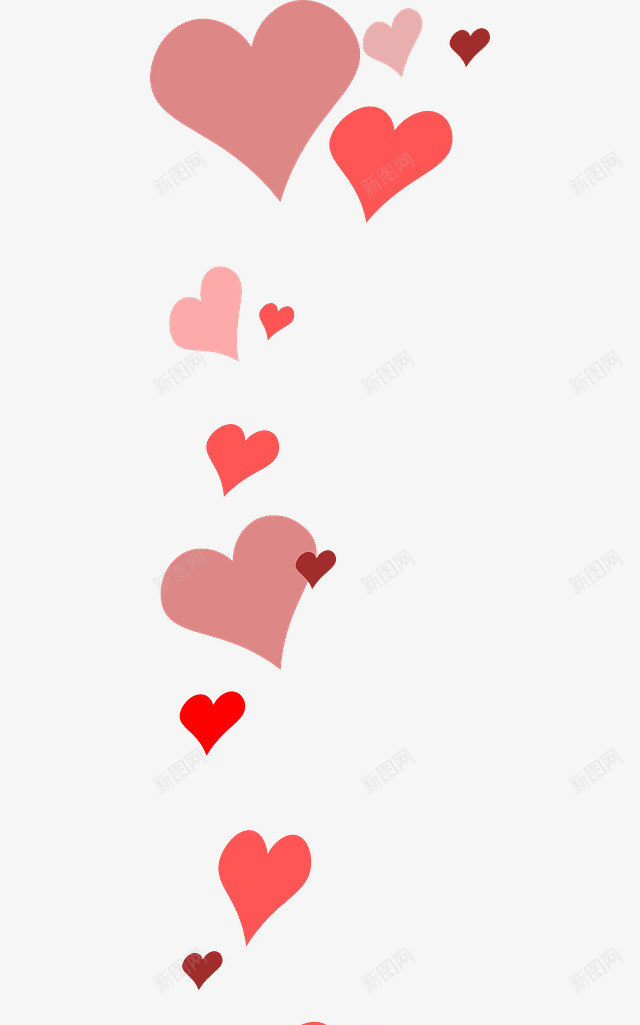 升起的爱心png免抠素材_新图网 https://ixintu.com 心形 爱情 红色 飞吻 飞吻表情