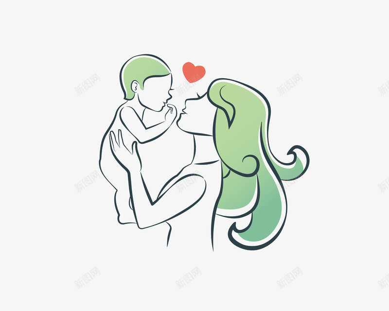 母婴手绘png免抠素材_新图网 https://ixintu.com 婴儿 母婴 母婴产品
