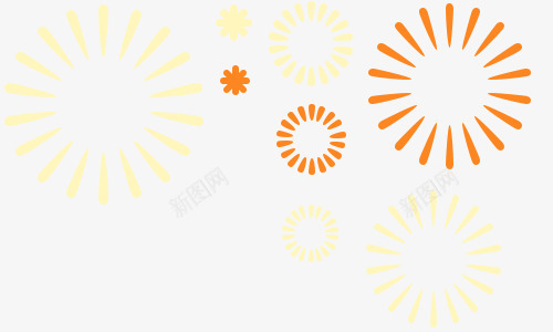 创意橘黄色简笔太阳png免抠素材_新图网 https://ixintu.com 光芒 创意 卡通 太阳 手绘图 橘黄色光芒 简图