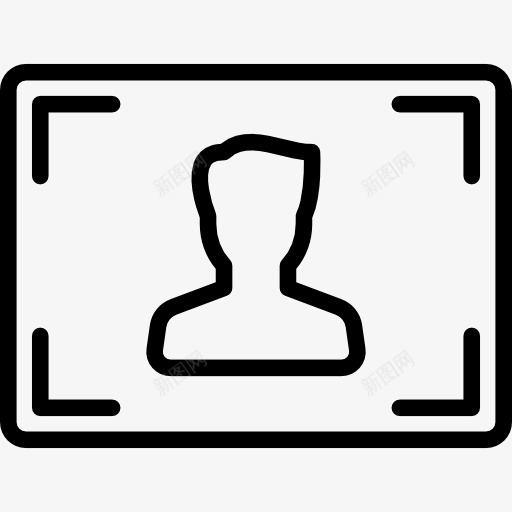 关注人图标png_新图网 https://ixintu.com 技术 拍照摄像 摄影