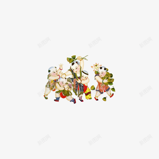 新年人物新年过年png免抠素材_新图网 https://ixintu.com 新年 新年人物 新年素材 过年 过年素材