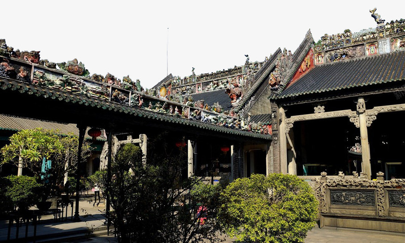 广州陈家祠风景摄影png免抠素材_新图网 https://ixintu.com 名胜古迹 地方景点 实物图 广东 广州 摄影图 摄影大图 自然景观 陈家祠 风景 高清图片