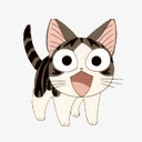 卡通猫png免抠素材_新图网 https://ixintu.com PNG卡通猫 免费下载 可爱猫 各种表情集合 表情小猫
