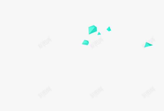 菱形纸张漂浮png免抠素材_新图网 https://ixintu.com 漂浮 纸张 菱形