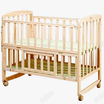 婴儿床png免抠素材_新图网 https://ixintu.com 婴儿 木头 淘宝商品