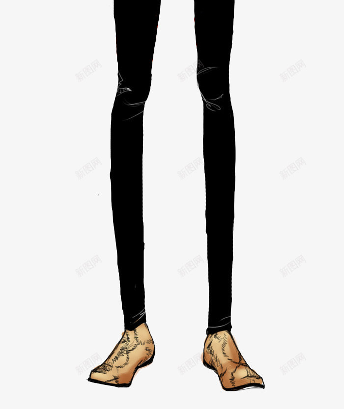 帅气条纹西装插画稿png免抠素材_新图网 https://ixintu.com 男式条纹服装设计稿 男式西装手绘设计稿 西装设计稿