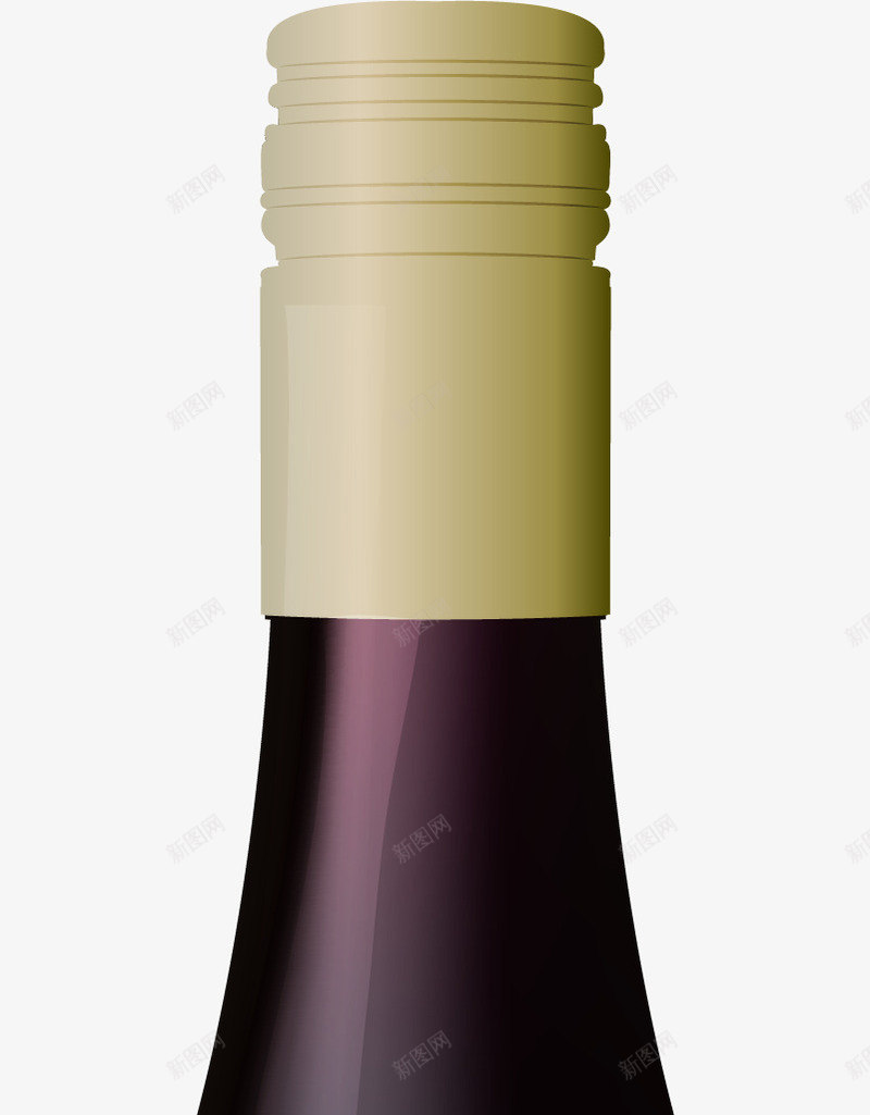 紫色红酒瓶png免抠素材_新图网 https://ixintu.com 免抠PNG 玻璃瓶 瓶子 矢量瓶子 红酒 葡萄酒 酒瓶