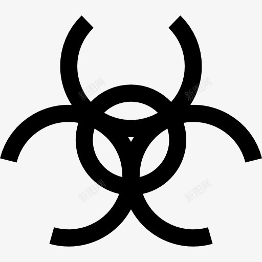 生化危机图标png_新图网 https://ixintu.com 危险信号 危险迹象 各种形状和符号 有毒 生化危机