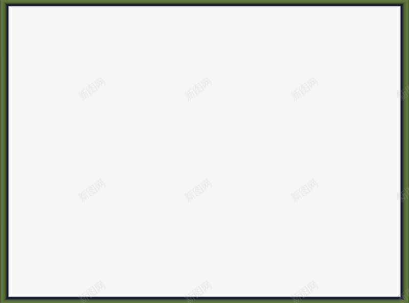 绿色质感边框装饰png免抠素材_新图网 https://ixintu.com 绿色 装饰 质感 边框