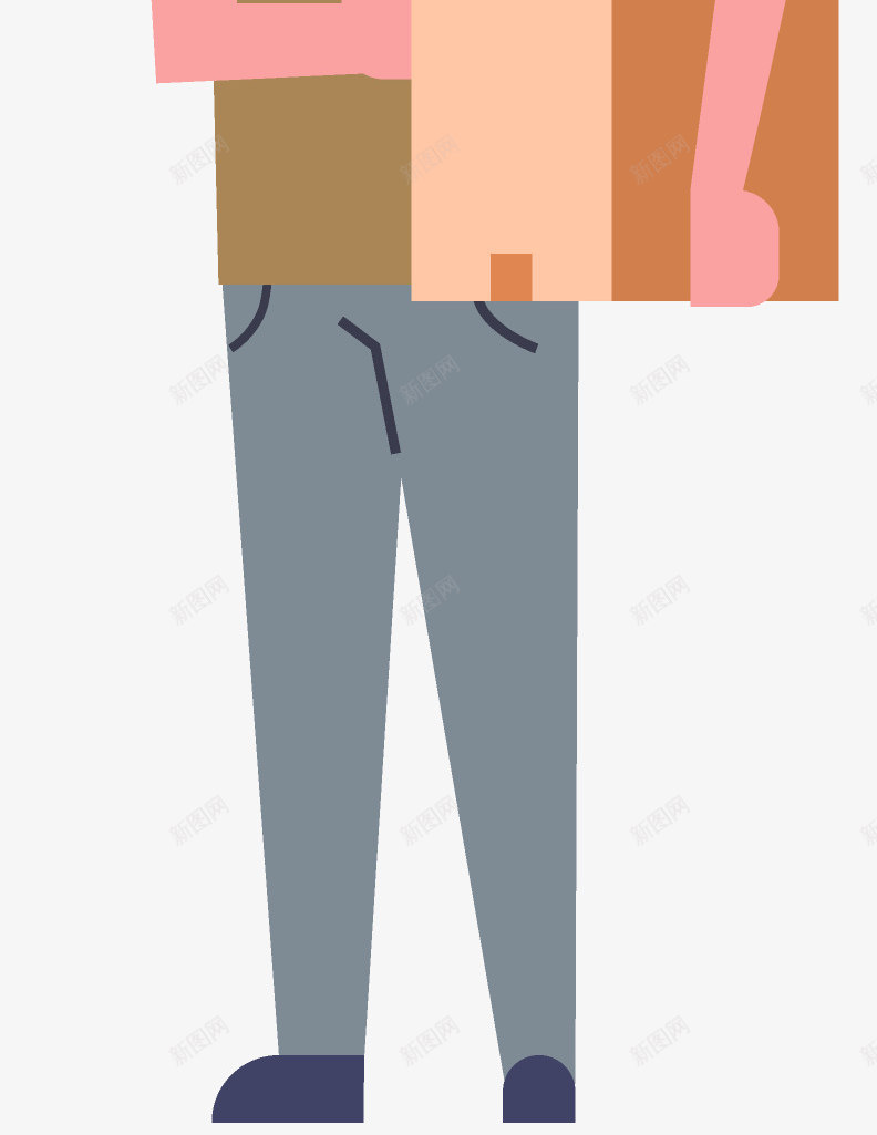 抱着箱子的卡通快递员png免抠素材_新图网 https://ixintu.com 包裹 卡通 快递 快递员 手绘图 纸箱 送快递