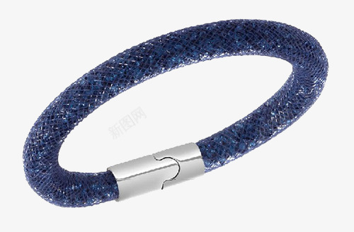 Swarovski手链png免抠素材_新图网 https://ixintu.com 5089832 产品实物 人造水晶 施华洛世奇 蓝色手链