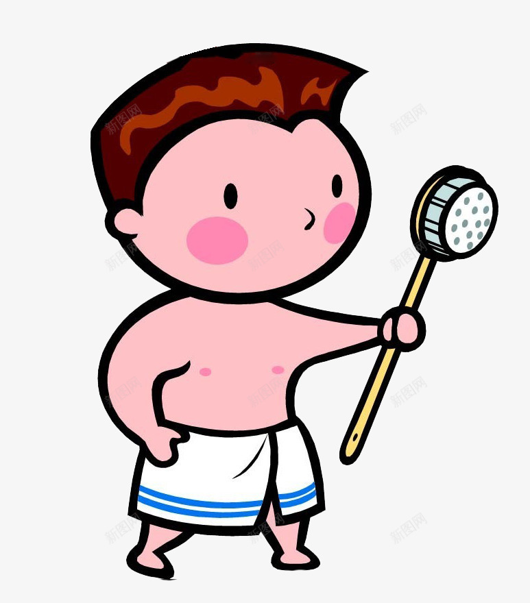 宝宝自己洗澡png免抠素材_新图网 https://ixintu.com 儿童 宝宝 宝宝洗澡 小孩子 洗澡 洗澡图片