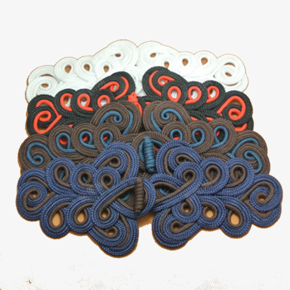 各种颜色云纹盘扣png免抠素材_新图网 https://ixintu.com 中国扣 中国风 唐装扣 盘扣