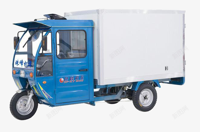 快递车png免抠素材_新图网 https://ixintu.com 外卖 小哥 小车 快递 汽车 速递