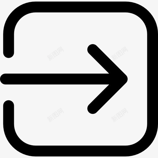 登录图标png_新图网 https://ixintu.com 右 右箭头 多媒体 按钮 界面 登录 箭头 网络 输入