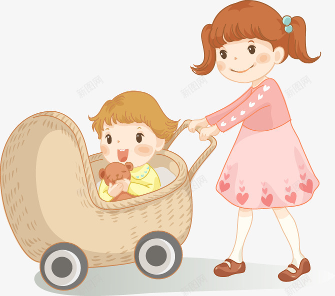 卡通可爱婴儿png免抠素材_新图网 https://ixintu.com 卡通婴儿 婴儿 宝宝 母婴