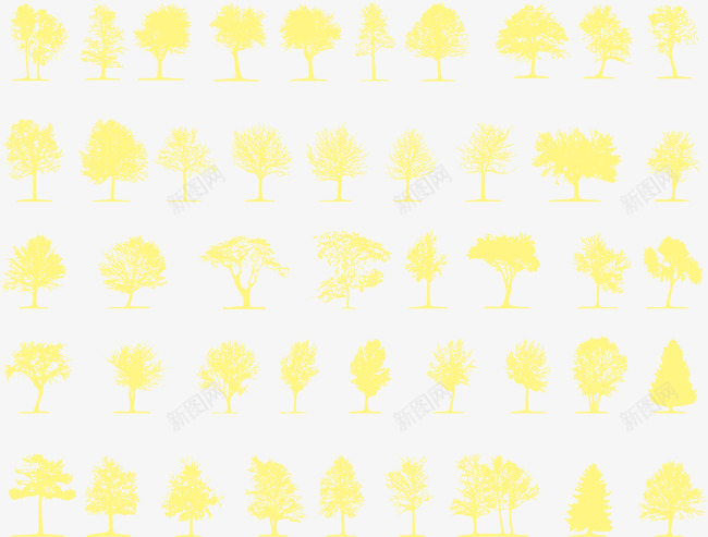 各种树干的造型矢量图ai免抠素材_新图网 https://ixintu.com 鏍戝共 鏍戝壀绾 鏍戠汗 鐭噺鍥 閫犲瀷 矢量图