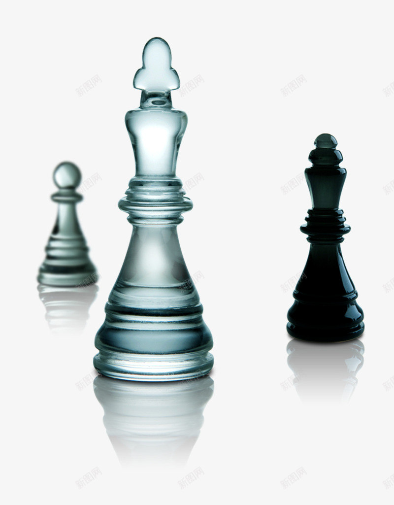 透明水晶优美国际象棋png免抠素材_新图网 https://ixintu.com 优美的国际象棋 平面国际象棋 水晶的国际象棋 透明的国际象棋