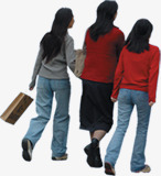 摄影正在逛街的盆友png免抠素材_新图网 https://ixintu.com 摄影 正在