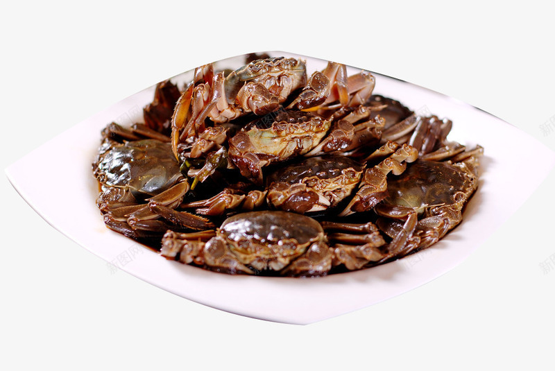 一盘醉蟹png免抠素材_新图网 https://ixintu.com 传统美食 摄影 海鲜 蟹子 醉蟹 餐饮美食