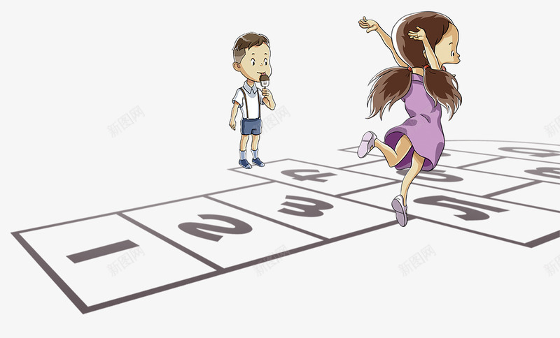 童年游戏png免抠素材_新图网 https://ixintu.com 女孩 小伙伴 小孩 小朋友 成长 游戏 男孩 童年 陪伴