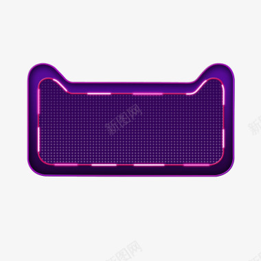 活动天猫图标质感紫色效果图标