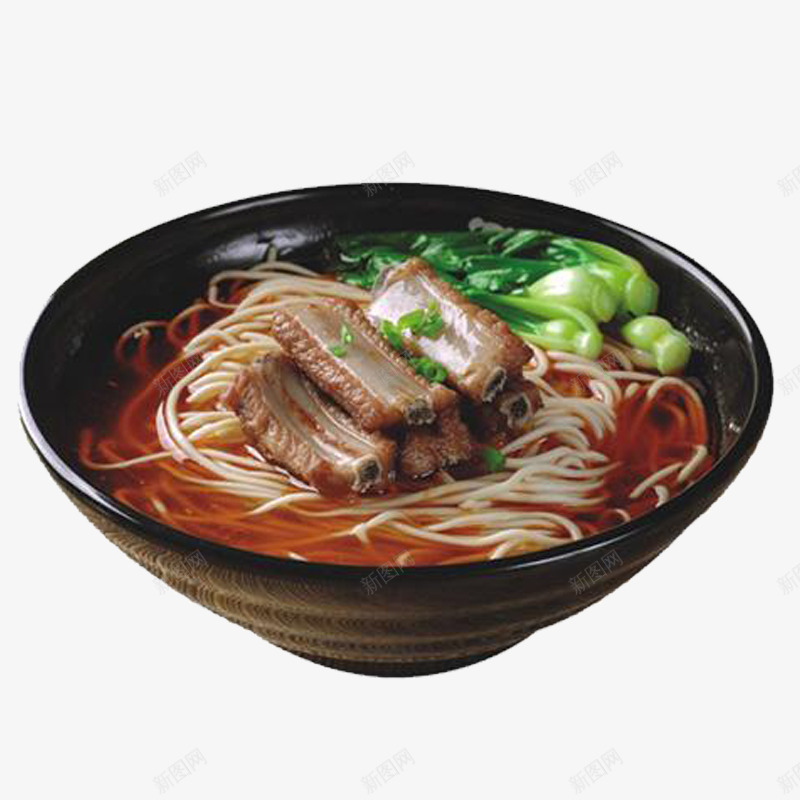 特色小排面png免抠素材_新图网 https://ixintu.com 特色小排面 特色牛骨面 特色骨汤面 美味大骨面 美味骨煲面 骨汤面