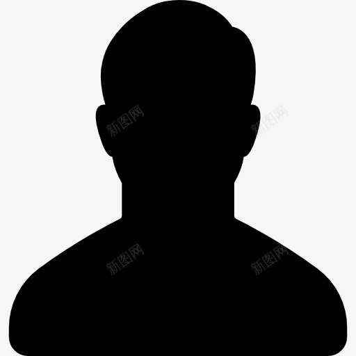 用户图标png_新图网 https://ixintu.com 人的轮廓 头像 用户 界面 社会