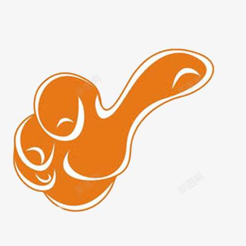 点赞的手指png免抠素材_新图网 https://ixintu.com 手指 点赞 点赞手指 赞 黄色