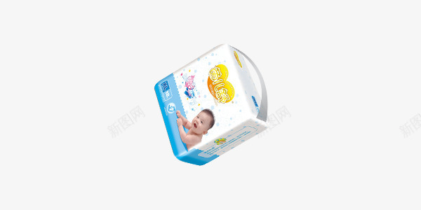 婴儿尿不湿png免抠素材_新图网 https://ixintu.com 婴儿 尿不湿 淘宝 纸尿布 袋装