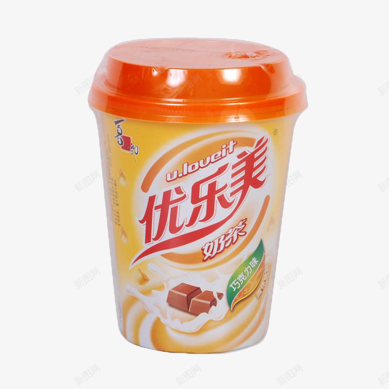 喜之郎巧克力味奶茶png免抠素材_新图网 https://ixintu.com 下午茶 产品实物 固体饮料 奶茶 巧克力味
