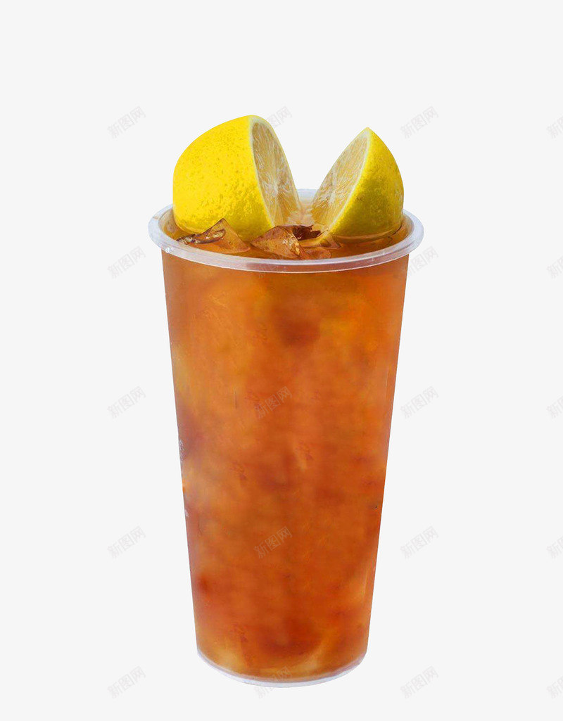 实物夏日大杯柠檬茶png免抠素材_新图网 https://ixintu.com 产品实物 冰镇 冰饮 夏日 大杯柠檬茶 饮料