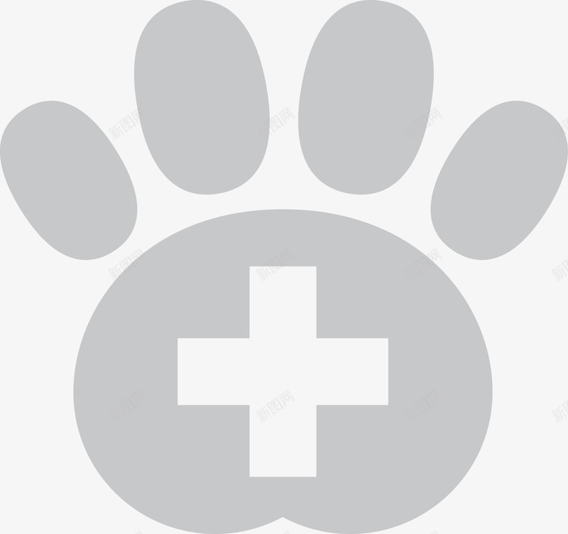 宠物诊所元素png免抠素材_新图网 https://ixintu.com 宠物医院 宠物诊所 手绘猫掌 猫咪 猫手 猫掌 猫爪 猫脚印 粉色 脚印