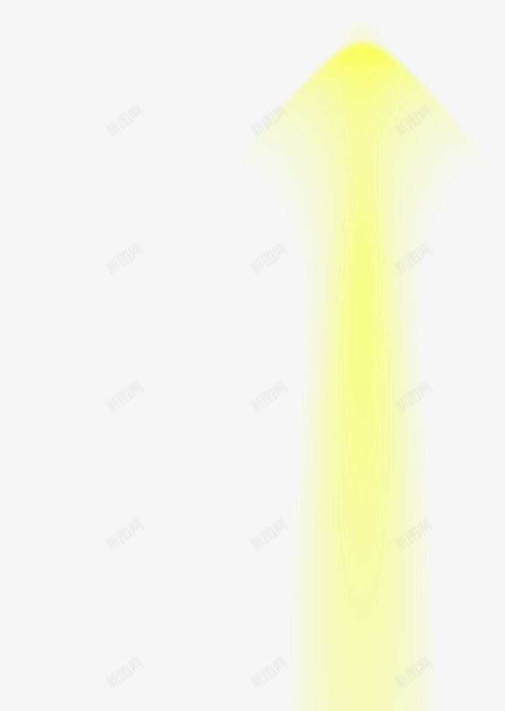 黄色放射灯光png免抠素材_新图网 https://ixintu.com 放射 灯光 素材 设计 黄色