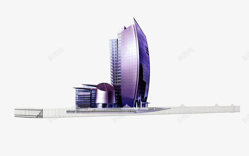 现代化建筑png免抠素材_新图网 https://ixintu.com 建筑 现代 现代化