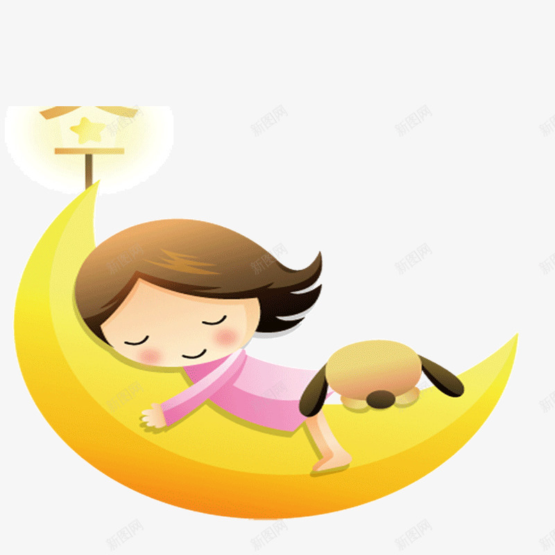 熟睡的美宝宝psd免抠素材_新图网 https://ixintu.com 熟睡的美宝宝