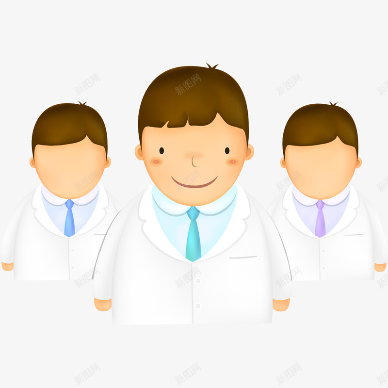 白色医院制服图案png免抠素材_新图网 https://ixintu.com 制服 医院 图案 白色