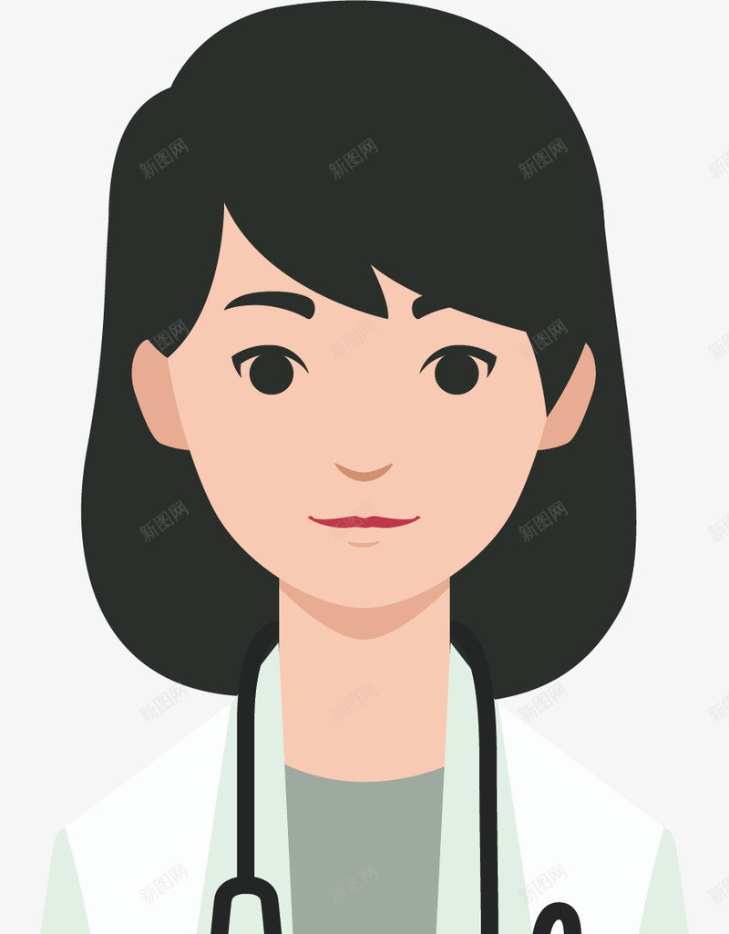 可爱女生照片矢量图ai免抠素材_新图网 https://ixintu.com 卡通 可爱 女生 手绘 正式 照片 矢量图 证件照 证件照头像 证件照女